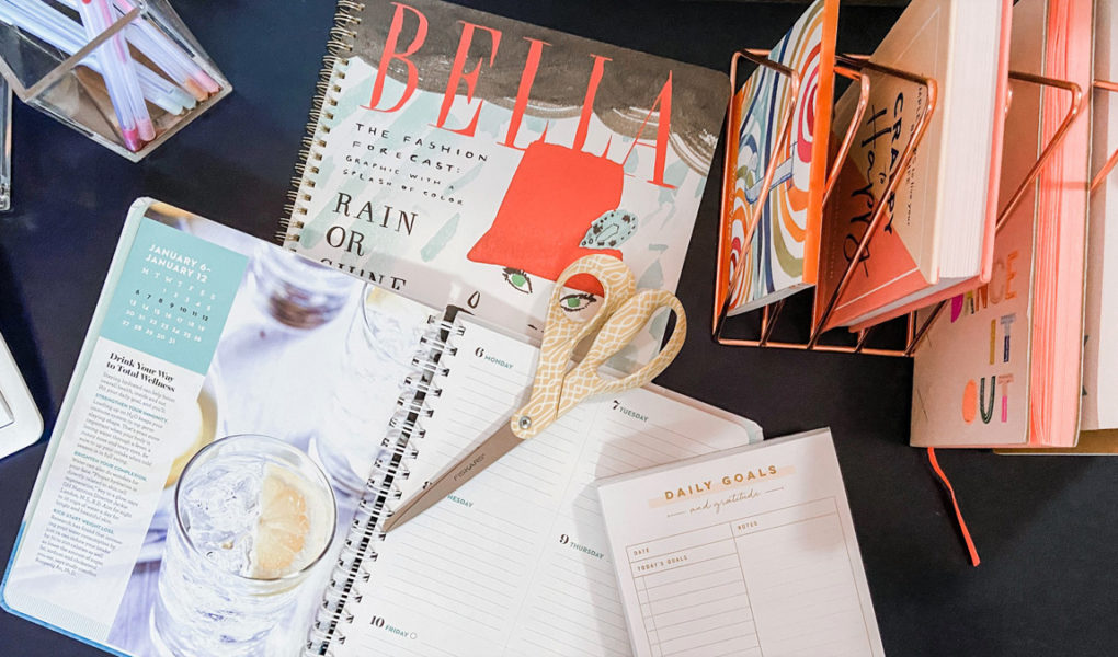 papers on desk